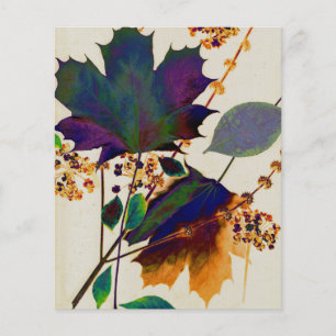 Autumn Leaves in Royal Colours Flyer