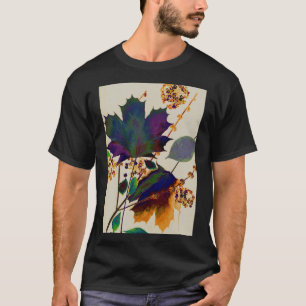 Autumn Leaves in Royal Colours T-Shirt