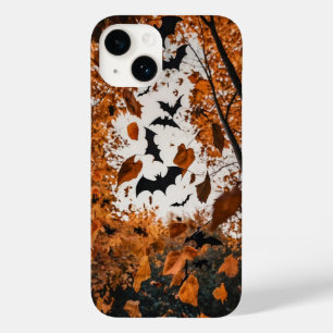 Autumn Leaves into Bats Halloween Case-Mate iPhone 14 Case