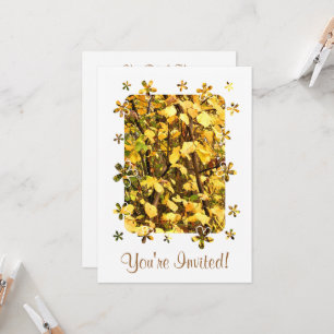 AUTUMN LEAVES INVITATION