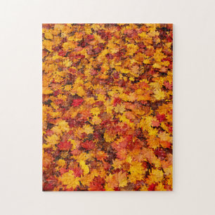 AUTUMN LEAVES JIGSAW PUZZLE