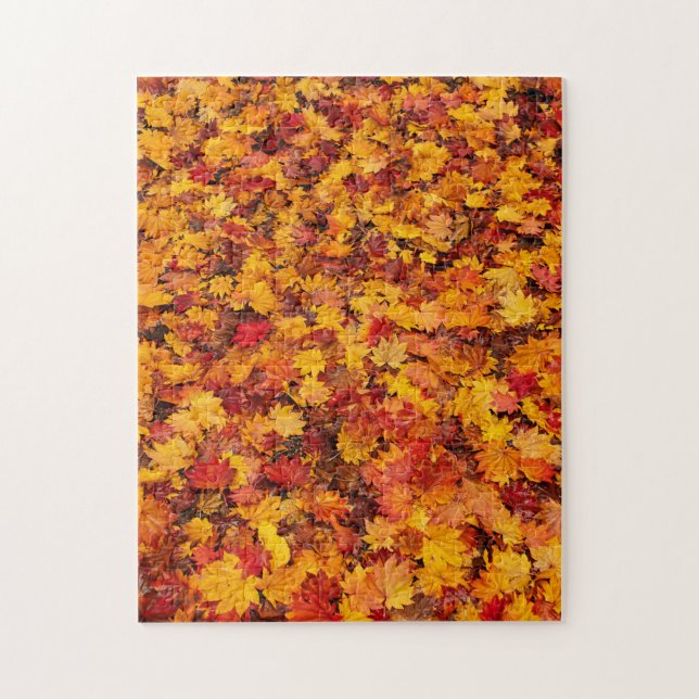 AUTUMN LEAVES JIGSAW PUZZLE (Vertical)