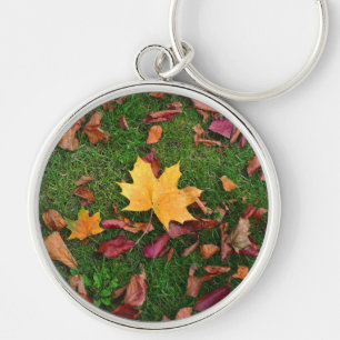 Autumn Leaves Key Ring