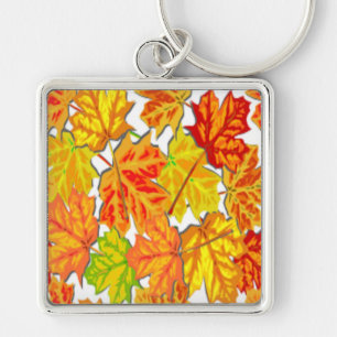 AUTUMN LEAVES KEY RING