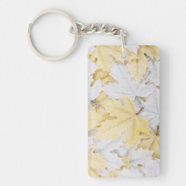Autumn Leaves Key Ring (Front)