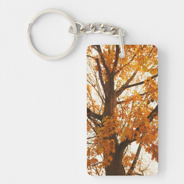 Autumn Leaves Key Ring (Front)