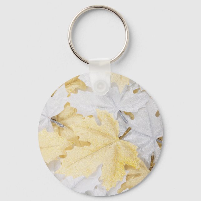 Autumn Leaves Key Ring (Front)