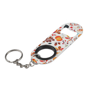 Autumn Leaves Keychain Bottle Opener