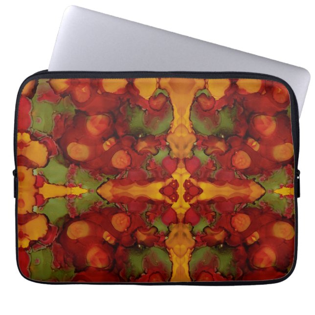Autumn Leaves Laptop Sleeve (Front)