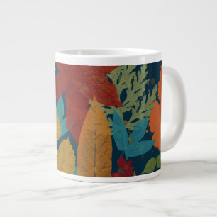 Autumn leaves large coffee mug