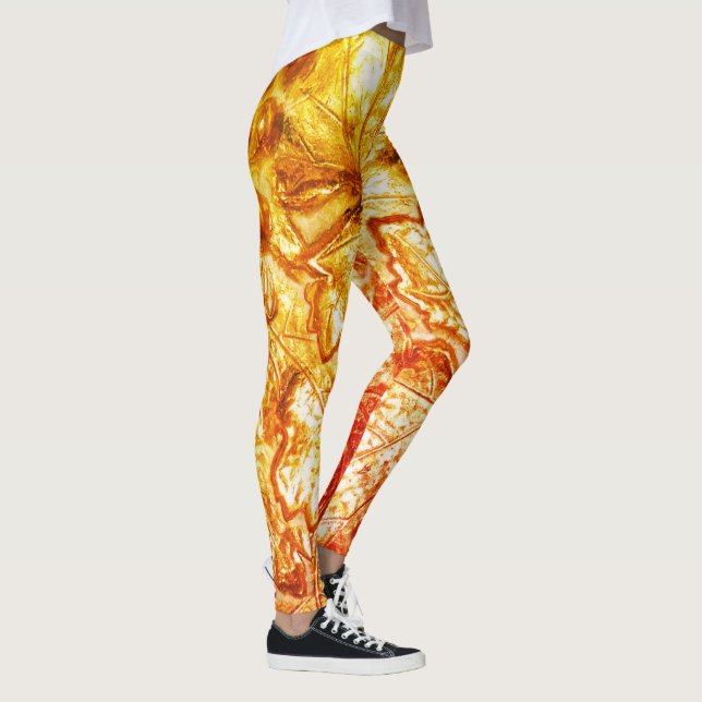 AUTUMN LEAVES LEGGINGS (Right)