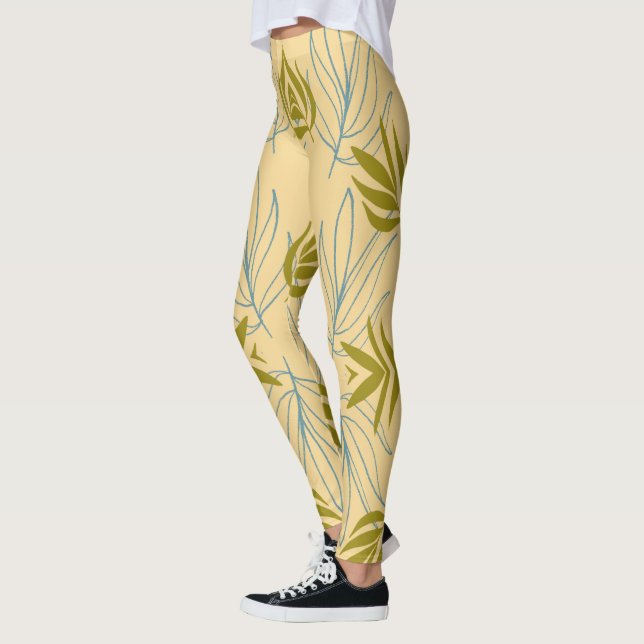 Autumn Leaves Leggings (Left)