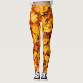 Autumn Leaves Leggings