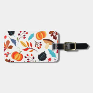 Autumn Leaves Luggage Tag