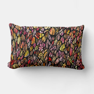 Autumn Leaves Lumbar Cushion