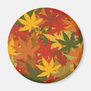 Autumn Leaves Magnet