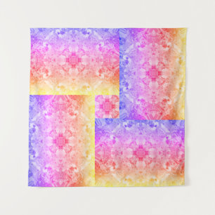 Autumn Leaves Mandala Art Hippie Tapestry Weave