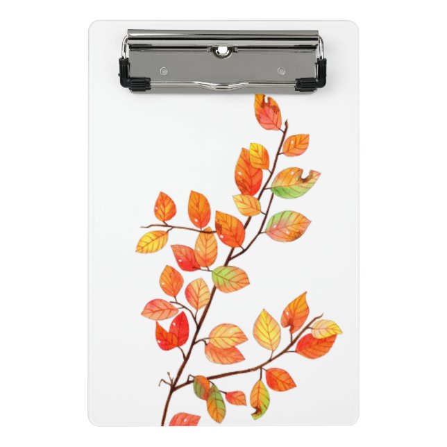 Autumn Leaves Mini Clipboard (Front)