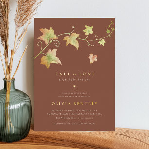 Autumn Leaves Modern Fall Baby Shower