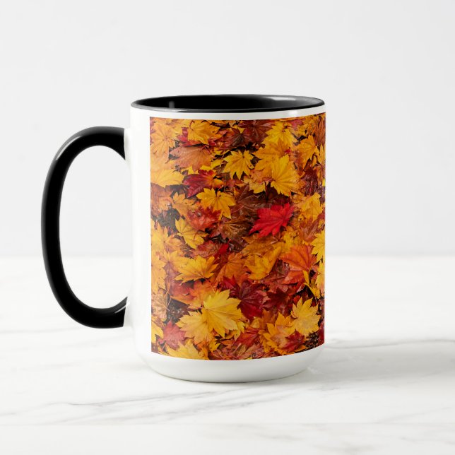 AUTUMN LEAVES MUG (Left)