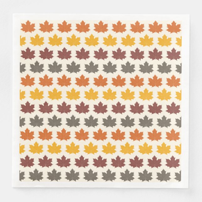 Autumn Leaves Napkin (Front)