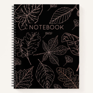 Autumn Leaves Notebook