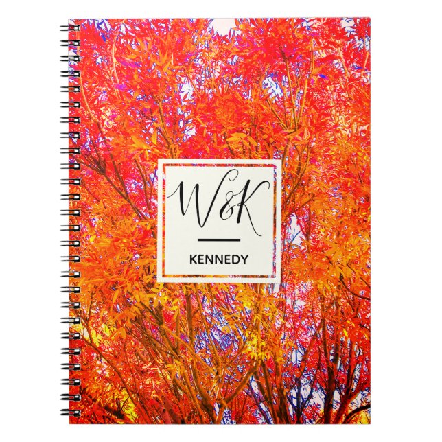 Autumn Leaves Notebook (Front)