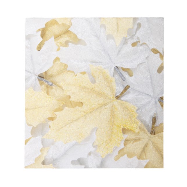 Autumn Leaves Notepad (Front)