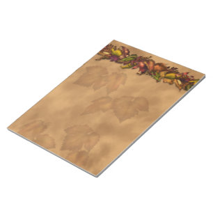 Autumn Leaves Notepad