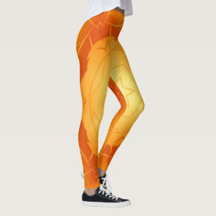 Autumn Leaves~ October ~ Halloween~ Thanksgiving ~ Leggings