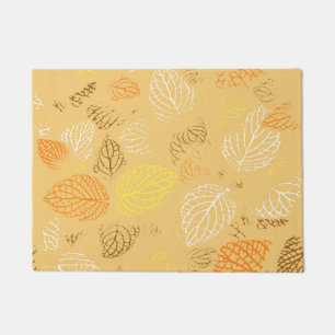 Autumn, Leaves Pattern 4 Doormat