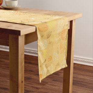 Autumn, Leaves Pattern 4 Long Table Runner