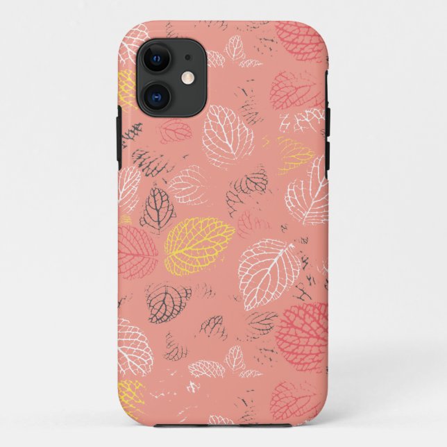 Autumn Leaves Pattern 5 Case-Mate iPhone Case (Back)