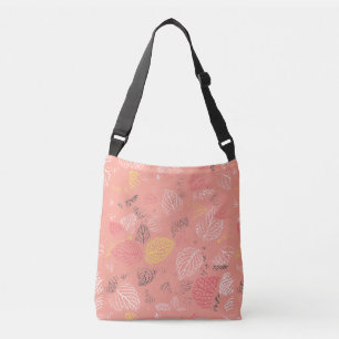 Autumn Leaves Pattern 5 Crossbody Bag