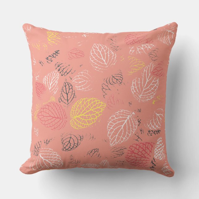 Autumn Leaves Pattern 5 Cushion (Front)
