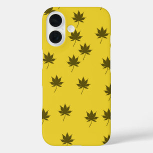Autumn Leaves Pattern iPhone 16 Case