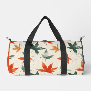Autumn Leaves Pattern Duffle Bag