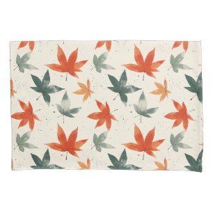 Autumn Leaves Pattern Pillowcase
