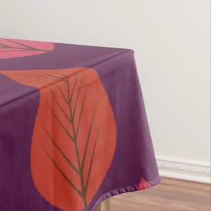 Autumn Leaves Pattern Tablecloth