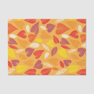 Autumn Leaves Pattern Tissue Paper
