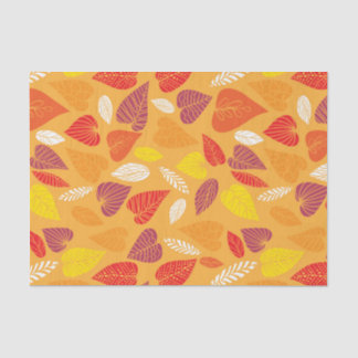 Autumn Leaves Pattern Tissue Paper