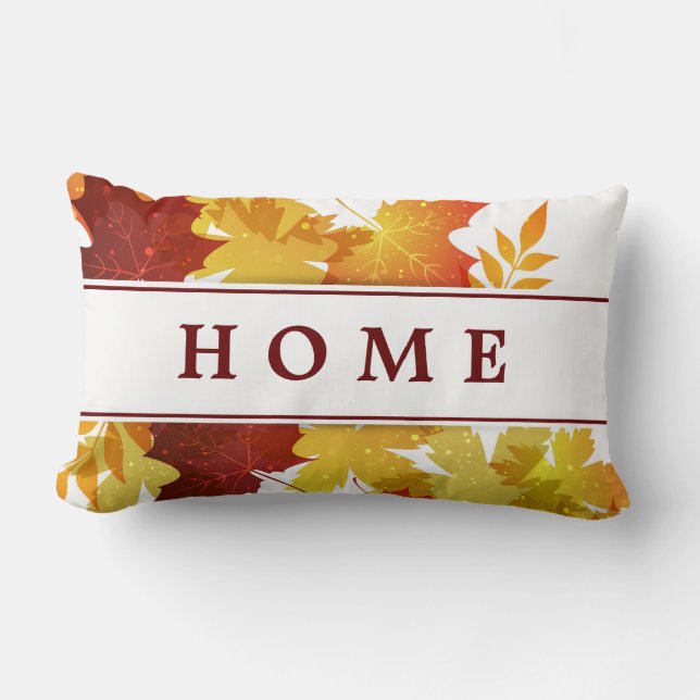 Autumn Leaves Pillow (Front)