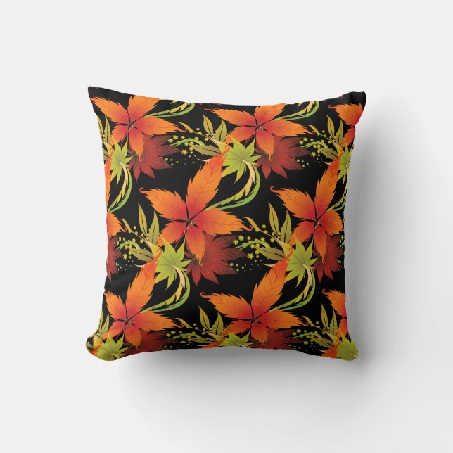 Autumn Leaves Pillow (Front)