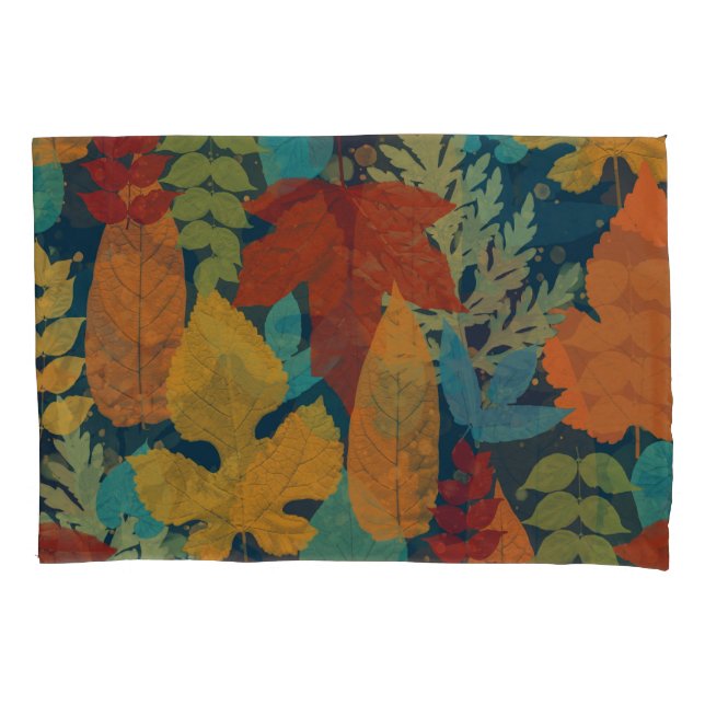 Autumn leaves pillowcase (Front)