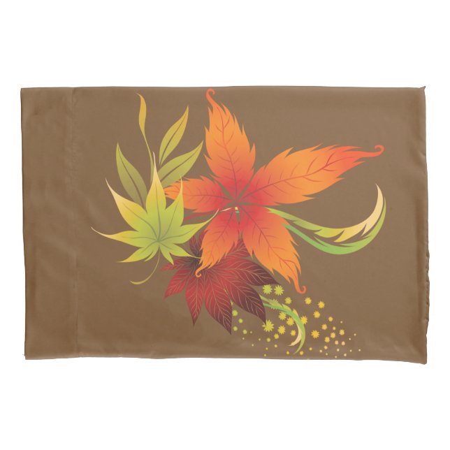 Autumn Leaves Pillowcase (Front)