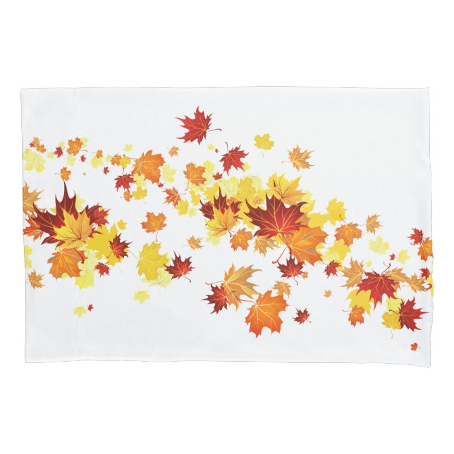 Autumn Leaves Pillowcase (Front)