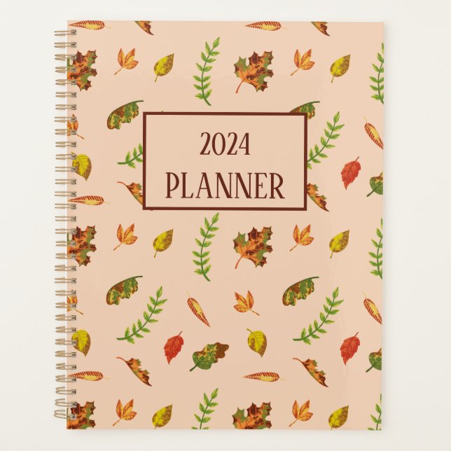Autumn Leaves Planner (Front)