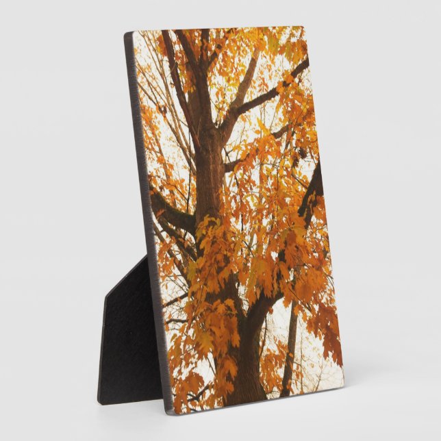 Autumn Leaves Plaque (Side)