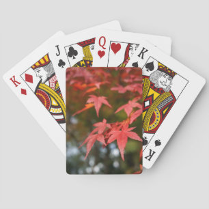 Autumn Leaves Playing Cards