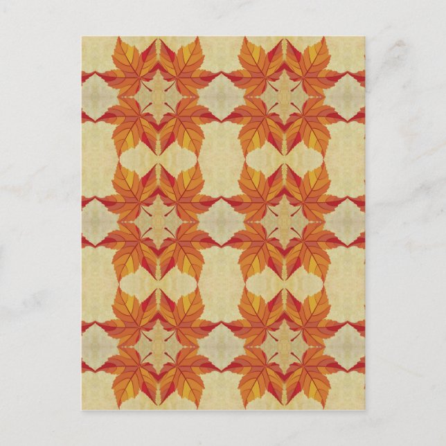 Autumn Leaves Postcard (Front)